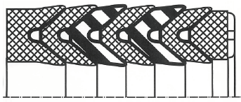 GCA NBR 45 X 65 X 22.5 (1-5-1) -