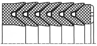 GCA NBR 12 X 25 X 19.5 (1-5-1)